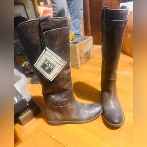 Frye Womens Paige Riding Boots Size 7 NWT